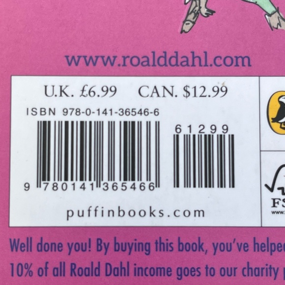 TWO CLASSIC ROALD DAHL SOFTCOVER NOVELS - Picture 8 of 11